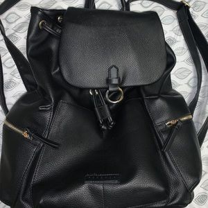 Top shop black backpack